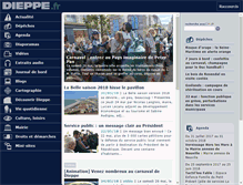 Tablet Screenshot of dieppe.fr